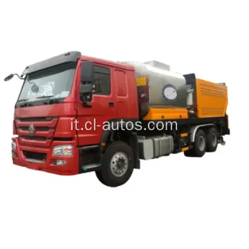 Sinotruck howo 6x4 10 ruote di chip chip sigillatore asphalt ghiaia camion